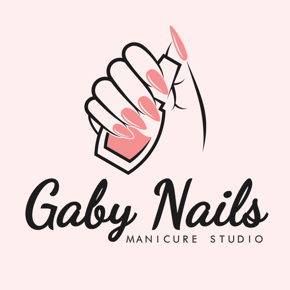 Logo Manicure Editável com Esmalte para Criar Online Logo Manicure Editável com Esmalte para Criar Online