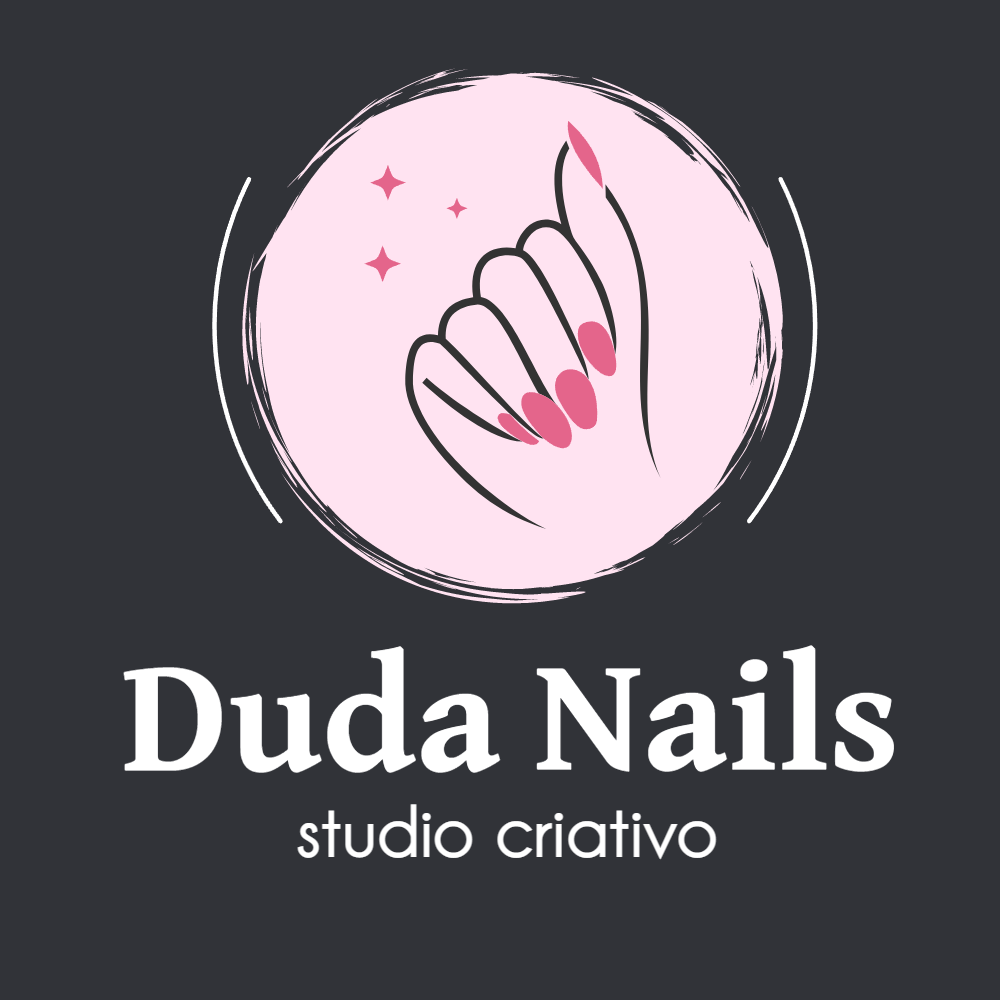 Logo Editável para Manicure e Designer de Unhas Online Logo Editável para Manicure e Designer de Unhas Online