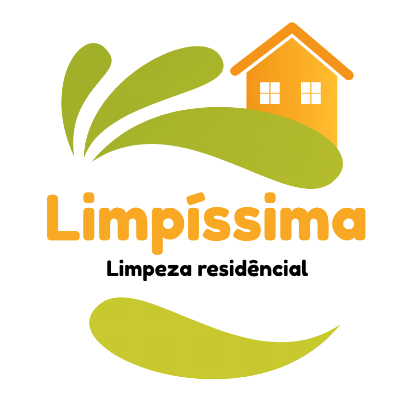 Logo Limpeza Residencial com Casa para Editar Online Logo Limpeza Residencial com Casa para Editar Online