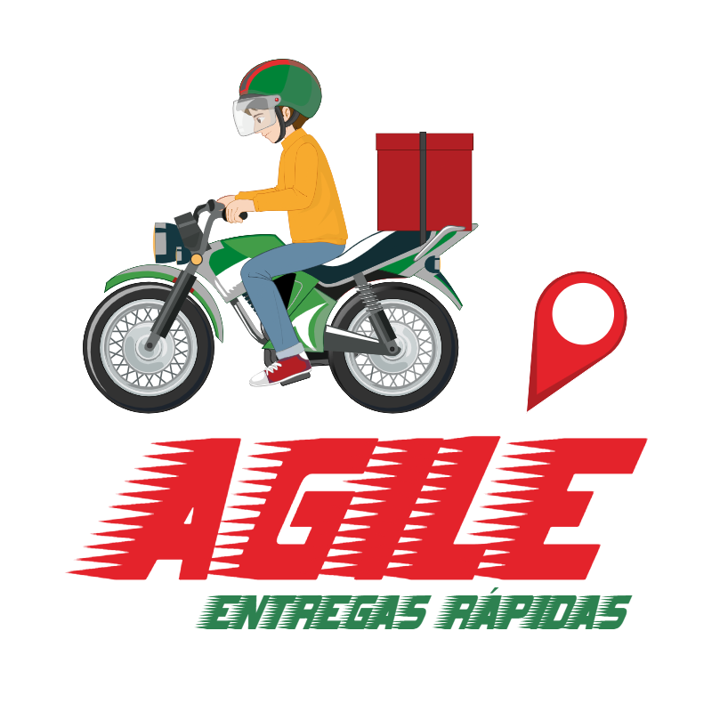 Logo Editável para Motoboy e Delivery para Editar Online