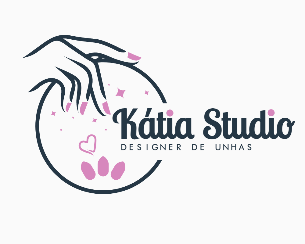 Logo Editável Manicure e Designer de Unhas para Editar Logo Editável Manicure e Designer de Unhas para Editar
