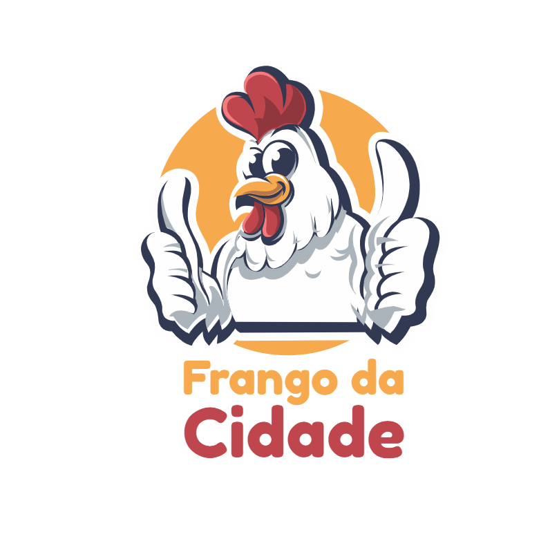Logo para Frango Assado com Mascote para Editar Online Logo para Frango Assado com Mascote para Editar Online