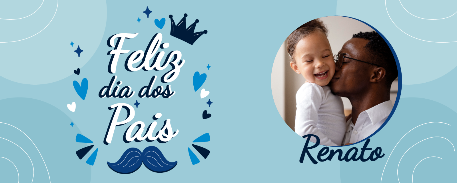 Arte para Caneca Dia dos Pais com Foto para Editar Online Arte para Caneca Dia dos Pais com Foto para Editar Online