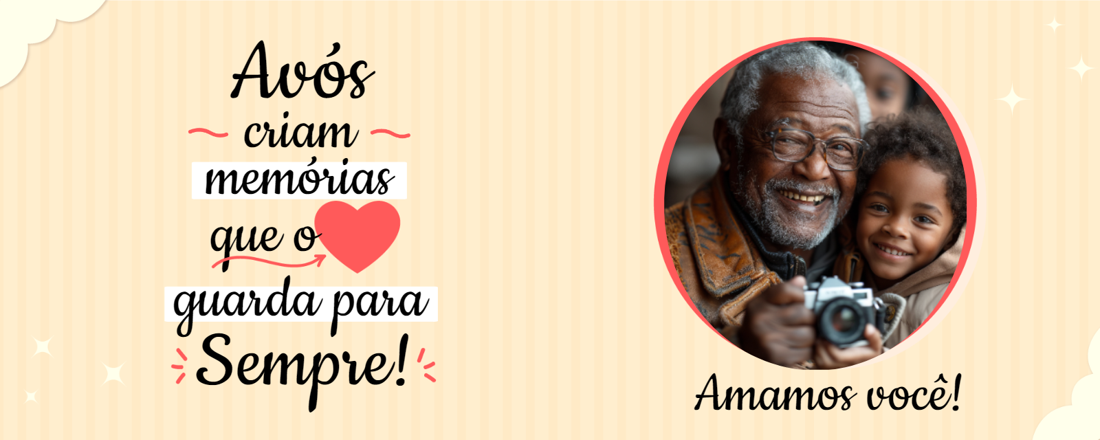 Arte Caneca Avós com Foto para Editar e Imprimir Arte Caneca Avós com Foto para Editar e Imprimir