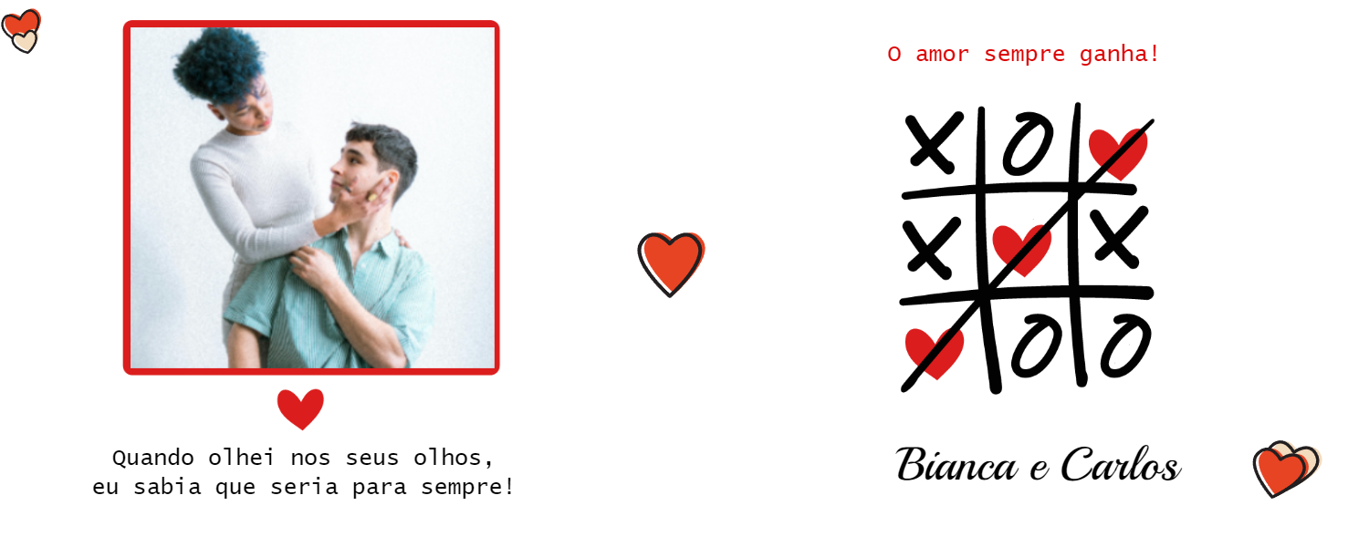 Arte para Caneca Casal Jogo da Velha com Foto para Editar Arte para Caneca Casal Jogo da Velha com Foto para Editar