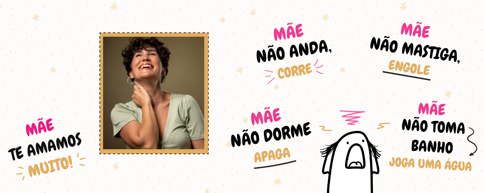 Arte Caneca Dia das Mães Flork com Foto para Editar Online Arte Caneca Dia das Mães Flork com Foto para Editar Online