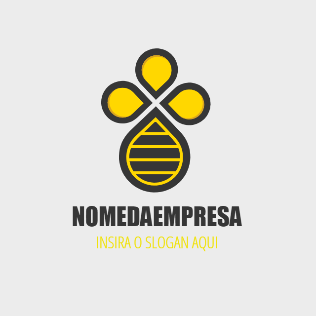 Logotipo de Abelha Abstrata para Editar Online Logotipo de Abelha Abstrata para Editar Online