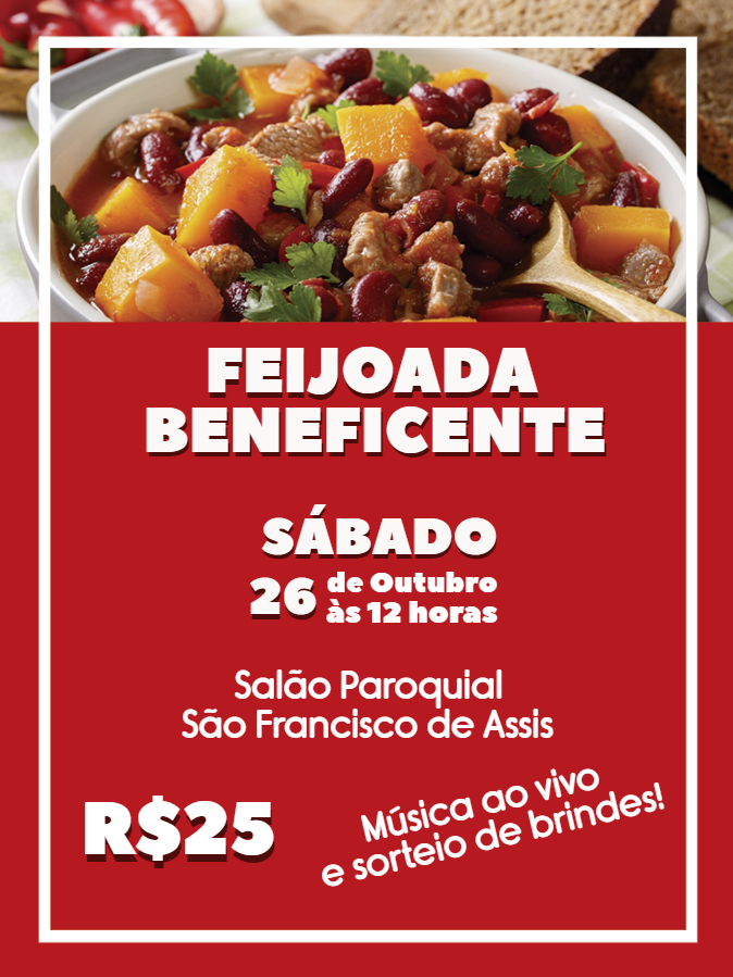 Convite para Feijoada: Modelo Editável para Personalizar Online