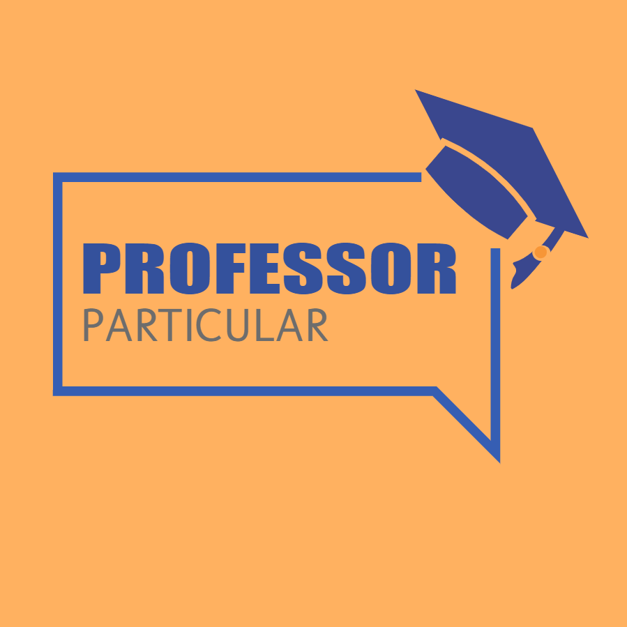 Logo Editável para Professor Particular | Crie sua Marca Logo Editável para Professor Particular | Crie sua Marca