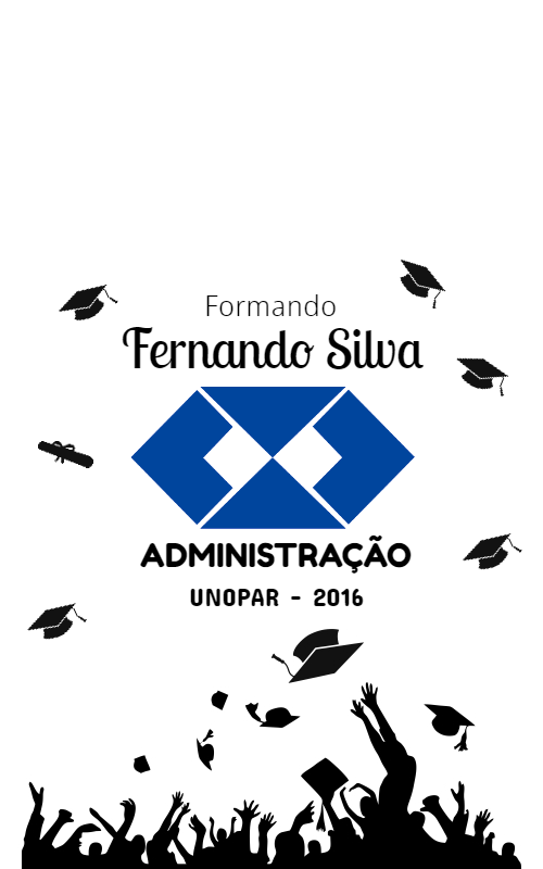 Arte Editável para Copo de Formatura Administração Arte Editável para Copo de Formatura Administração