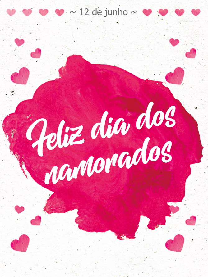 Arte Dia dos Namorados Romântica para Editar Online Arte Dia dos Namorados Romântica para Editar Online