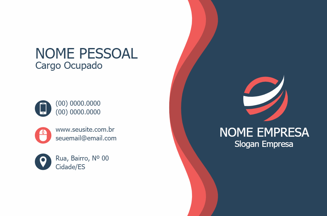 Cartão de Visitas Abstrato Profissional para Editar Online Cartão de Visitas Abstrato Profissional para Editar Online