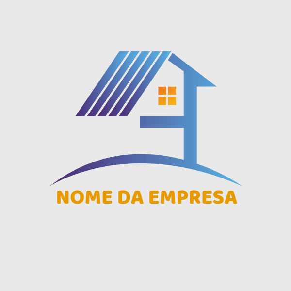 Logo Imobiliária com Casa Moderna para Editar Online