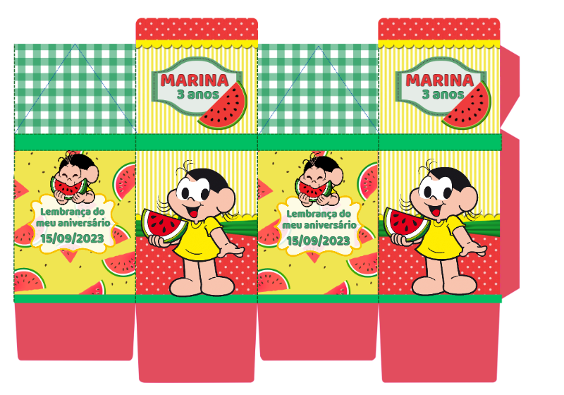 Caixa Milk Festa Magali Turma da Mônica para Editar Online Caixa Milk Festa Magali Turma da Mônica para Editar Online