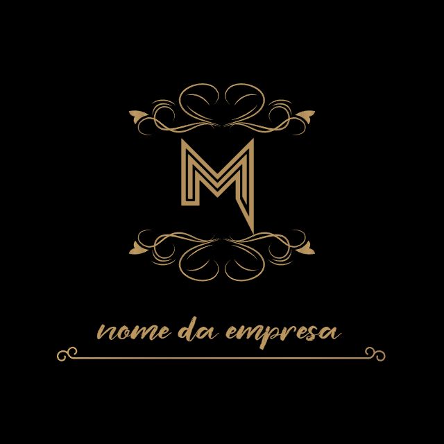Logo Elegante com Inicial M para Editar Online Logo Elegante com Inicial M para Editar Online