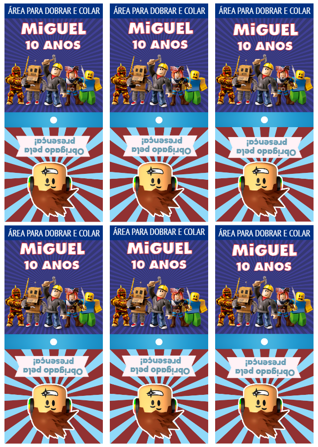 Capa de Pirulito Roblox com Personagens para Editar Online Capa de Pirulito Roblox com Personagens para Editar Online