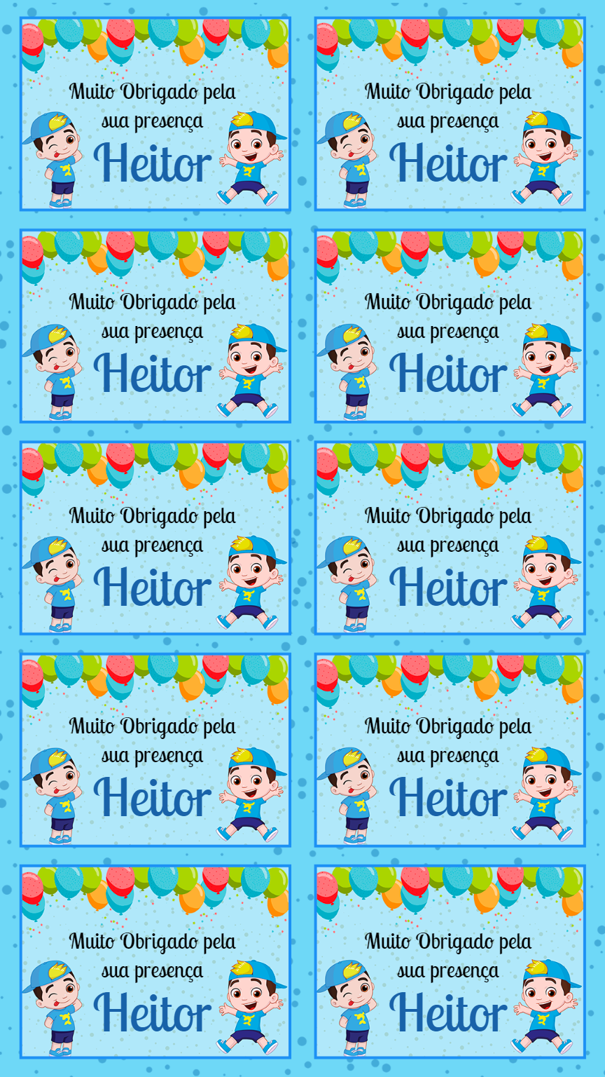 Tag de Agradecimento Aniversário Luccas Neto para Editar Tag de Agradecimento Aniversário Luccas Neto para Editar