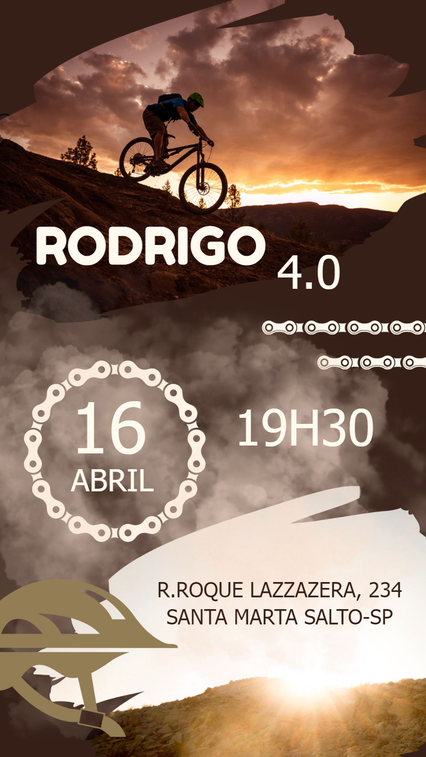 Convite de Aniversário Tema Bike e Ciclismo para Editar Online Convite de Aniversário Tema Bike e Ciclismo para Editar Online