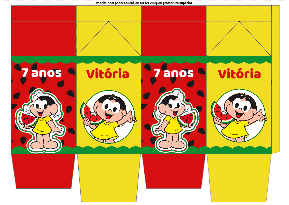 Caixa Milk Magali Editável Online para Imprimir Caixa Milk Magali Editável Online para Imprimir