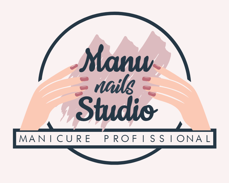 Logotipo Editável para Manicure e Nail Designer Logotipo Editável para Manicure e Nail Designer