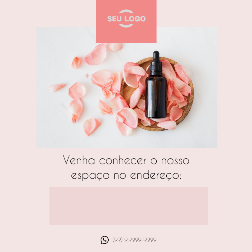 Post de Estética com Cosméticos para Editar e Divulgar Post de Estética com Cosméticos para Editar e Divulgar