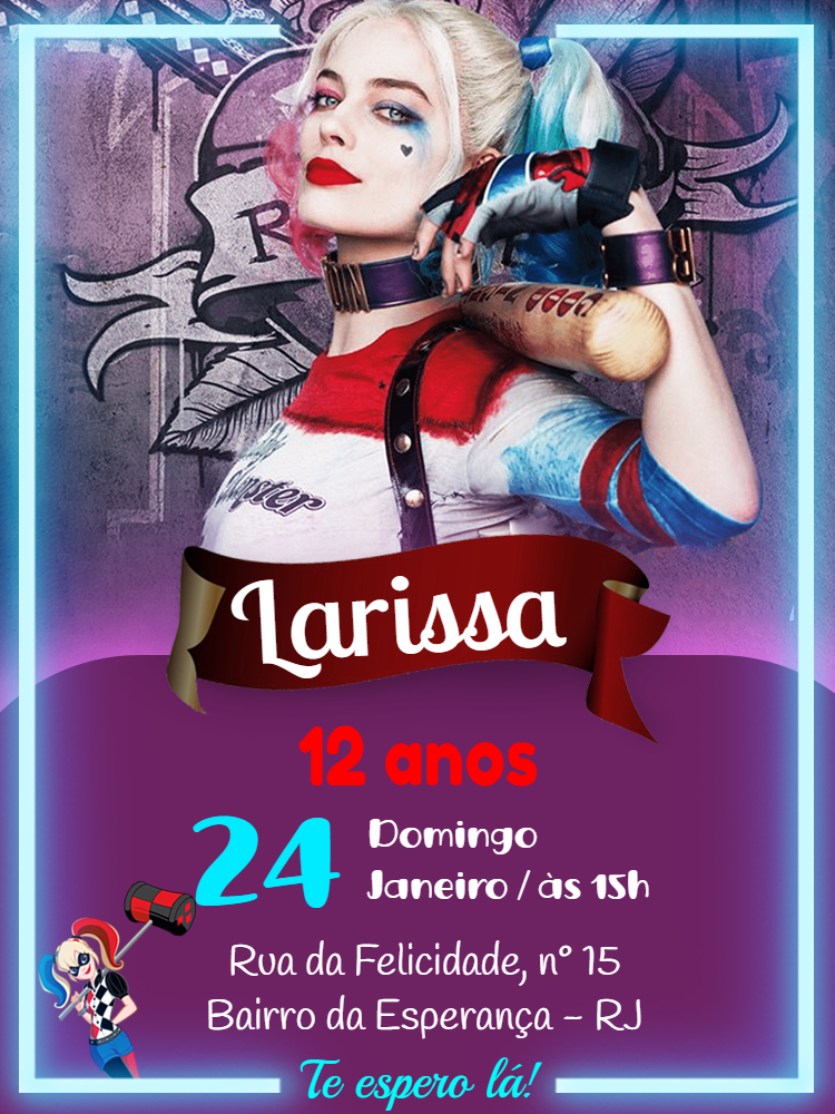 Convite de Aniversário da Alerquina para Editar Online