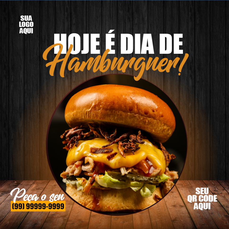 Post Editável para Hamburgueria: Crie seu Anúncio Online Post Editável para Hamburgueria: Crie seu Anúncio Online