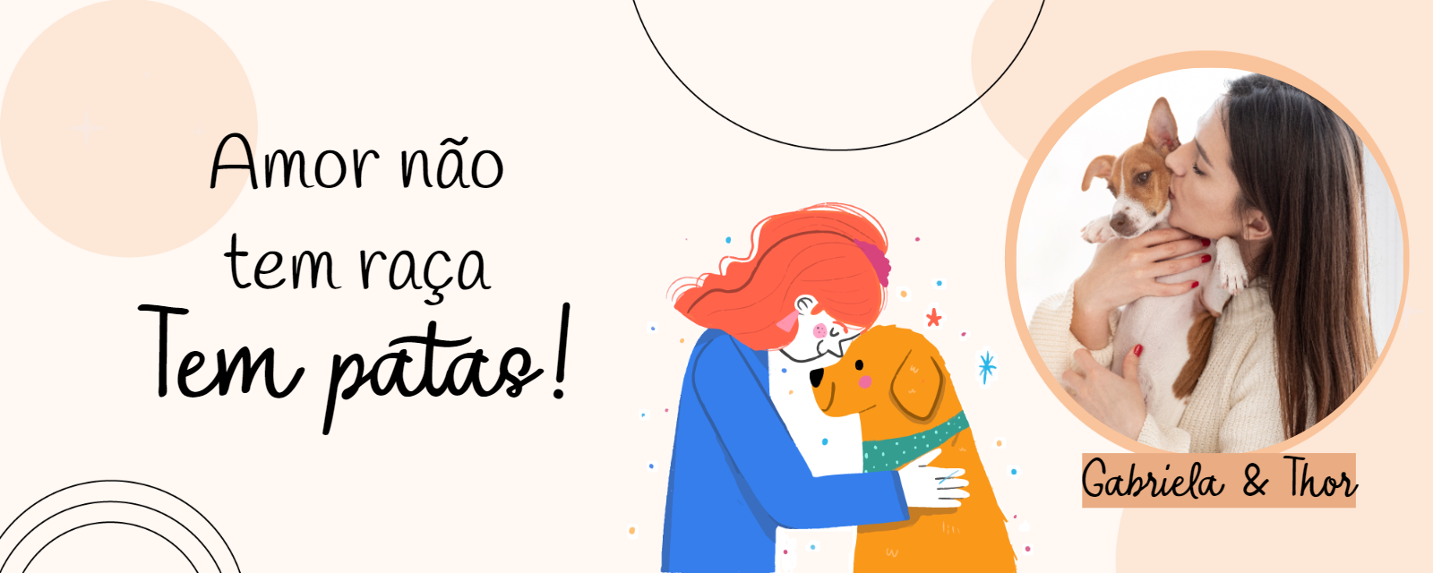 Arte para Caneca Amor Pet com Foto para Editar Online Arte para Caneca Amor Pet com Foto para Editar Online