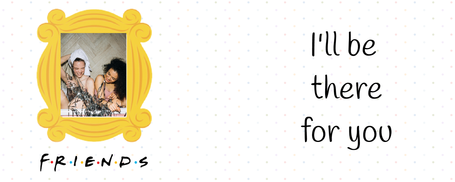 Arte para Caneca Friends com Foto para Editar Online Arte para Caneca Friends com Foto para Editar Online