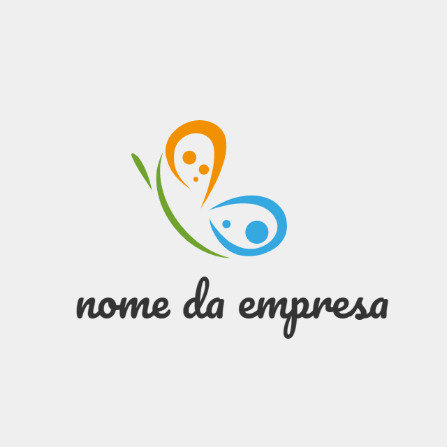 Logo de Borboleta Colorida e Moderna para Editar Online Logo de Borboleta Colorida e Moderna para Editar Online