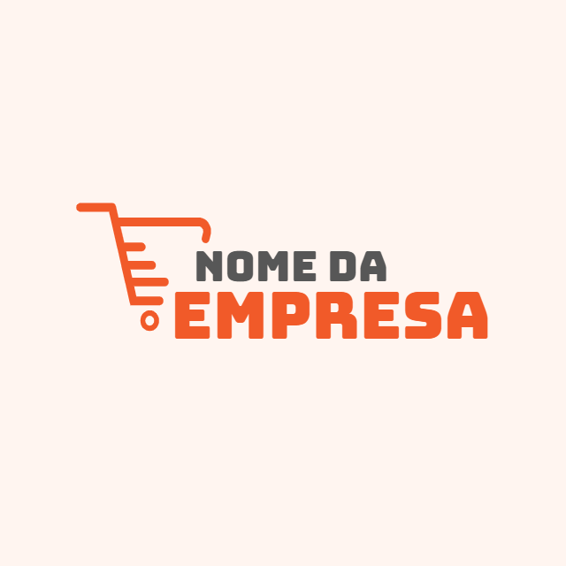 Logo com Carrinho de Compras para Mercado para Editar Online Logo com Carrinho de Compras para Mercado para Editar Online