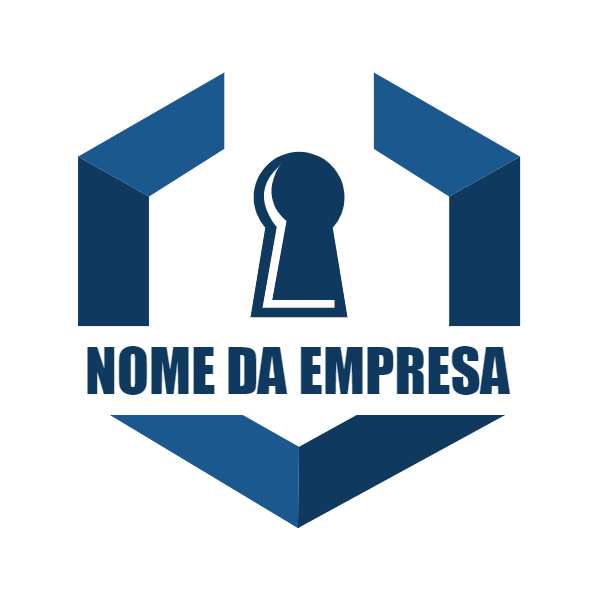 Logo de Segurança com Chave para Editar Online Logo de Segurança com Chave para Editar Online