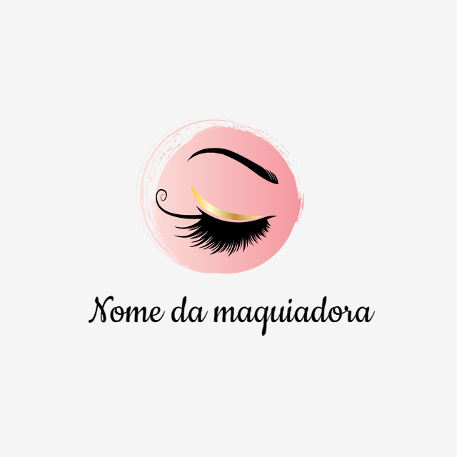 Logo Lash Designer com Cílios e Aquarela para Editar Online Logo Lash Designer com Cílios e Aquarela para Editar Online