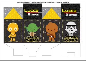 Caixa Milk Stars Wars