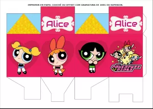 Caixa Milk Meninas Super Poderosas