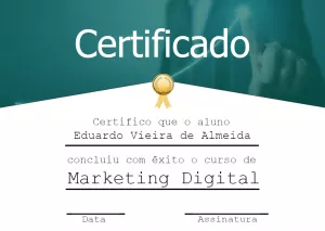 Certificado Marketing Digital