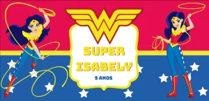 Adesivo Mulher Maravilha