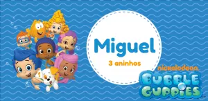 Adesivo Bubble Guppies