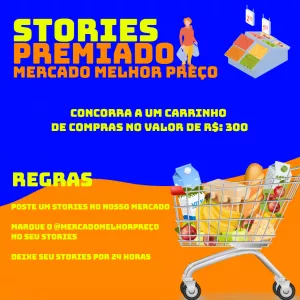 Stories Premiado Super mercado