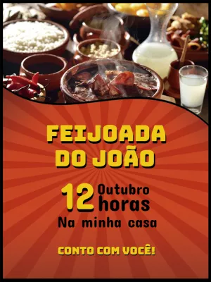 Convite para Feijoada