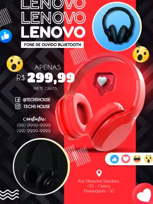 Folheto para Loja de Eletrônicos