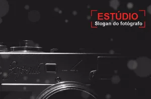 Cartão de Visita para Fotógrafo