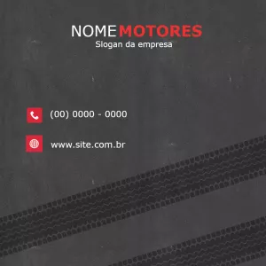 Folheto para empresas de Motores
