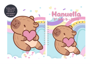 Capa para Agenda Capivara