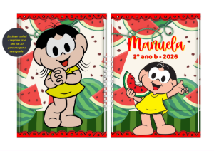 Capa para Agenda Magali