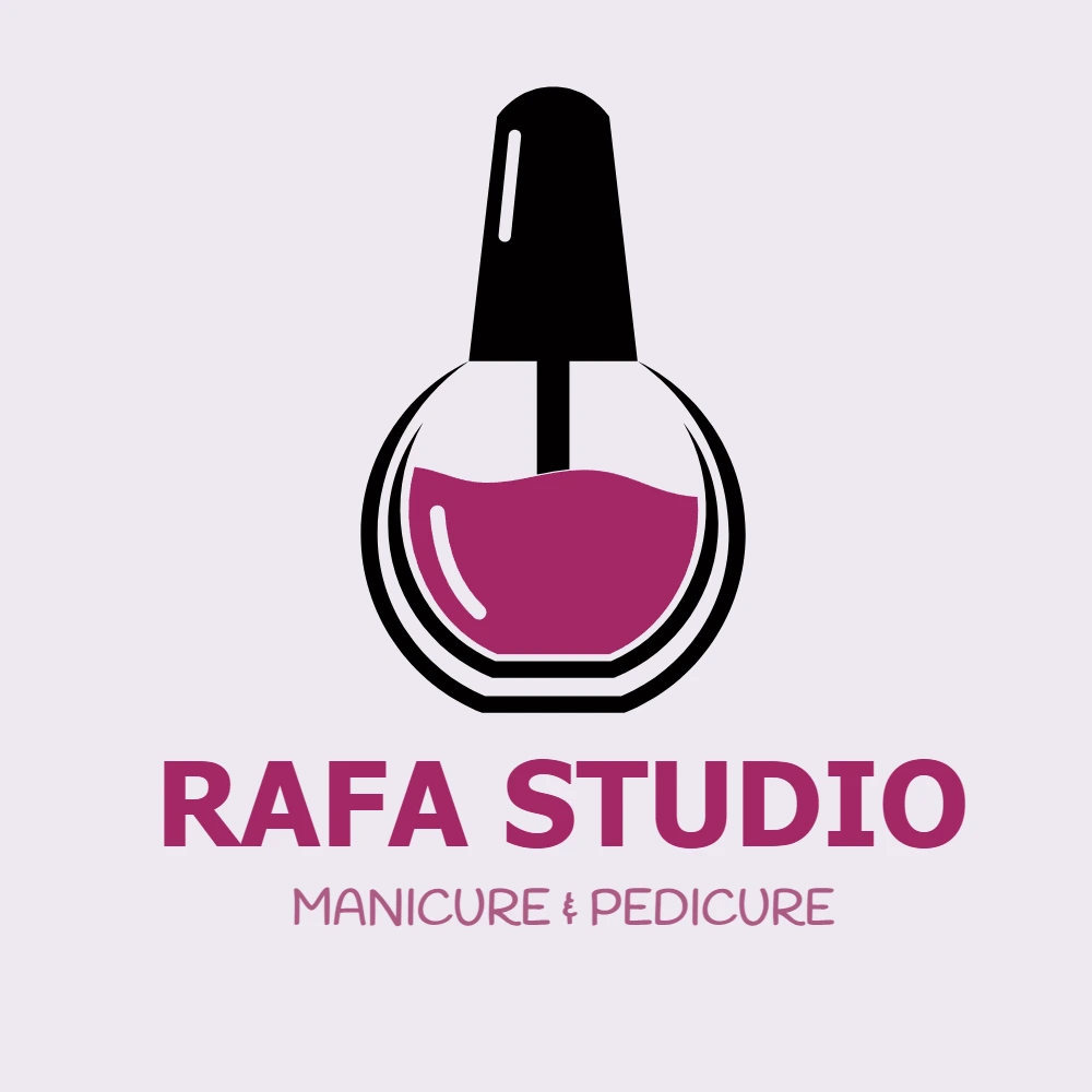 Logotipo Manicure com Esmalte para Editar Online
