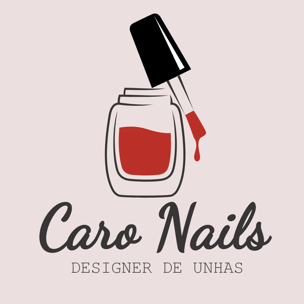Logo Manicure com Esmalte para Editar Online