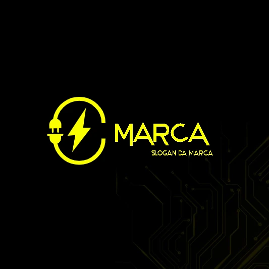 Logo para Eletricista Profissional para Editar Online