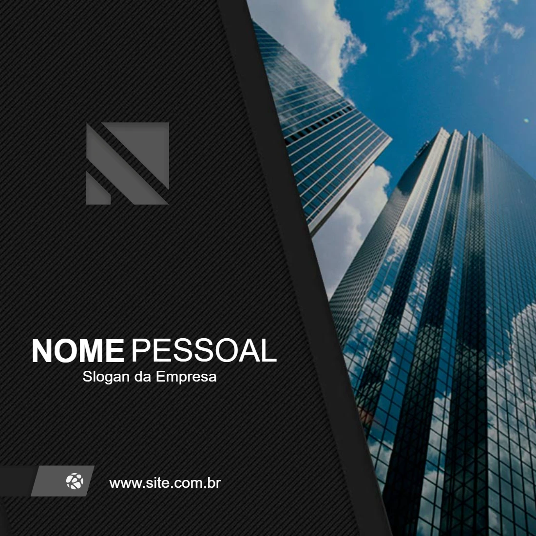 Folheto Corporativo Profissional para Editar Online