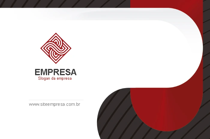 Cartão de Visita Profissional e Moderno para Editar Online